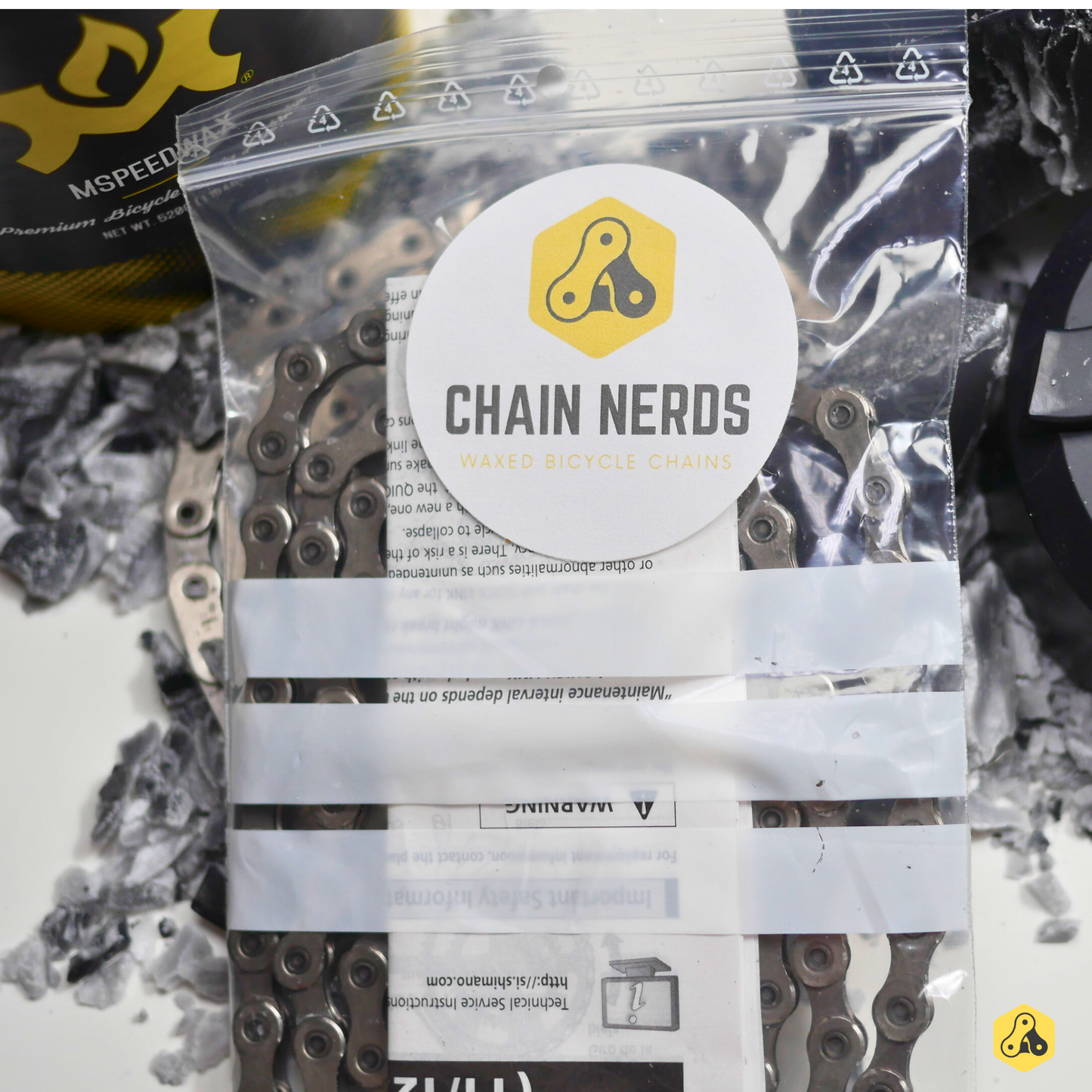 Waxed Bike Chain