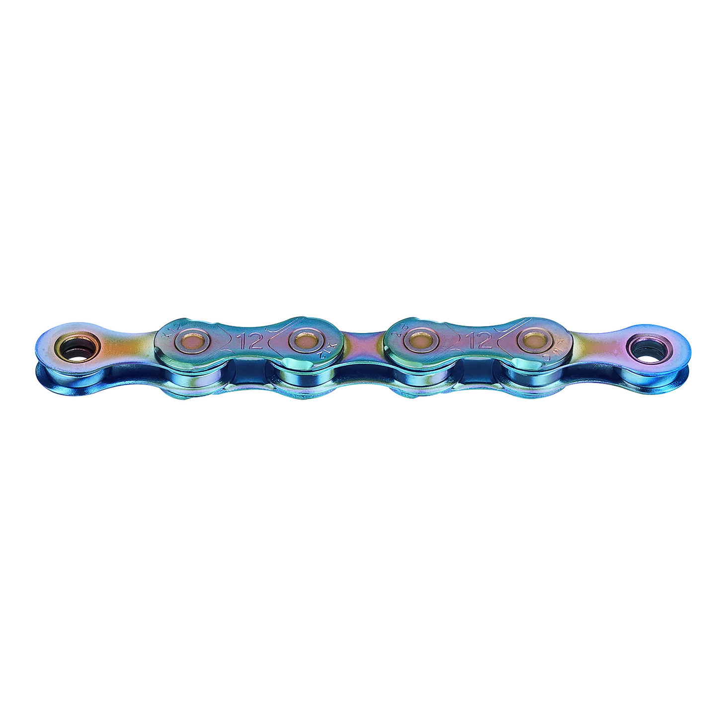 KMC X12 Aurora 12 Gang Blau Waxed Gewachst