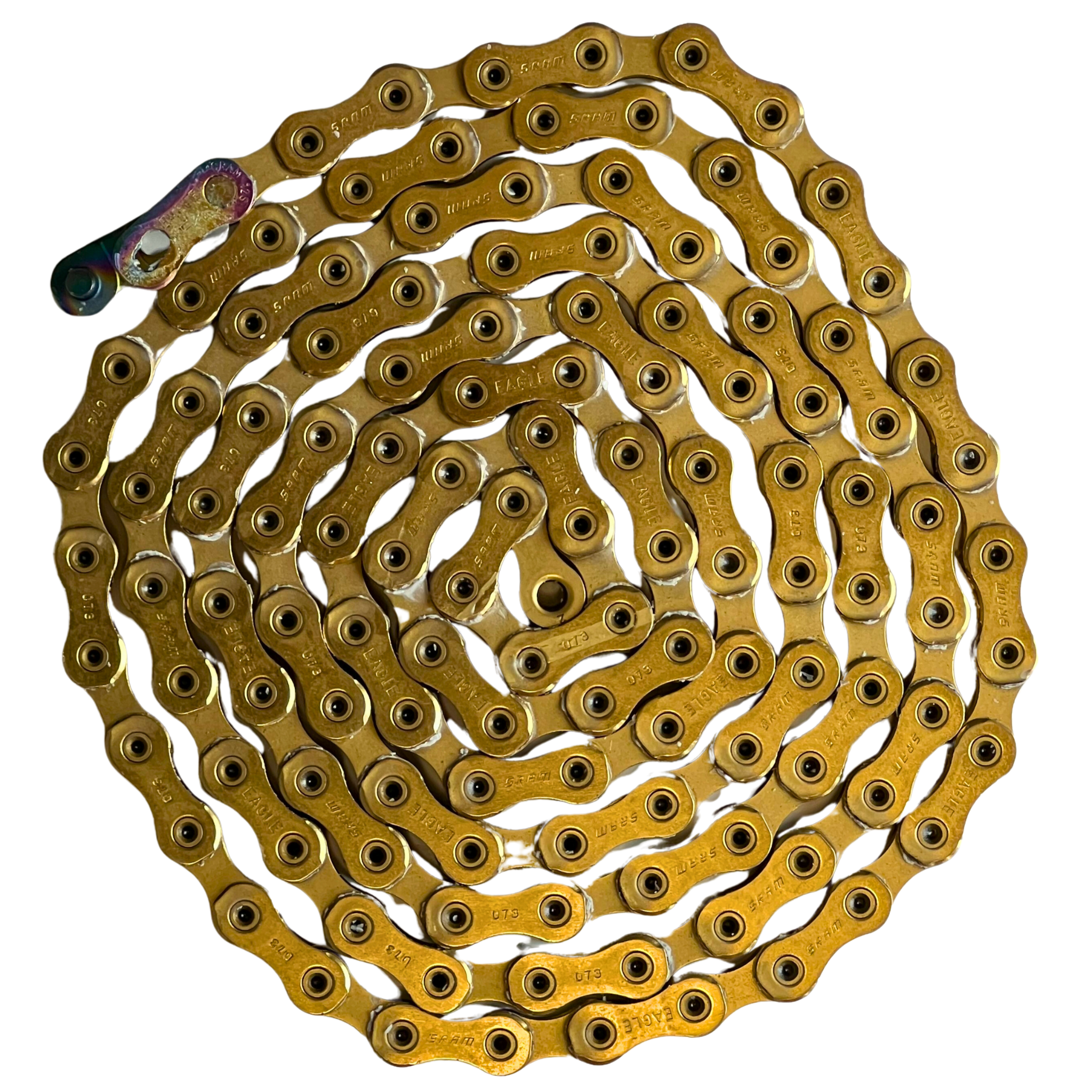 Waxed SRAM XX1 Eagle 12 speed gold – Chain Nerds Waxed SRAM XX1 Eagle 12 speed gold – Chain Nerds
