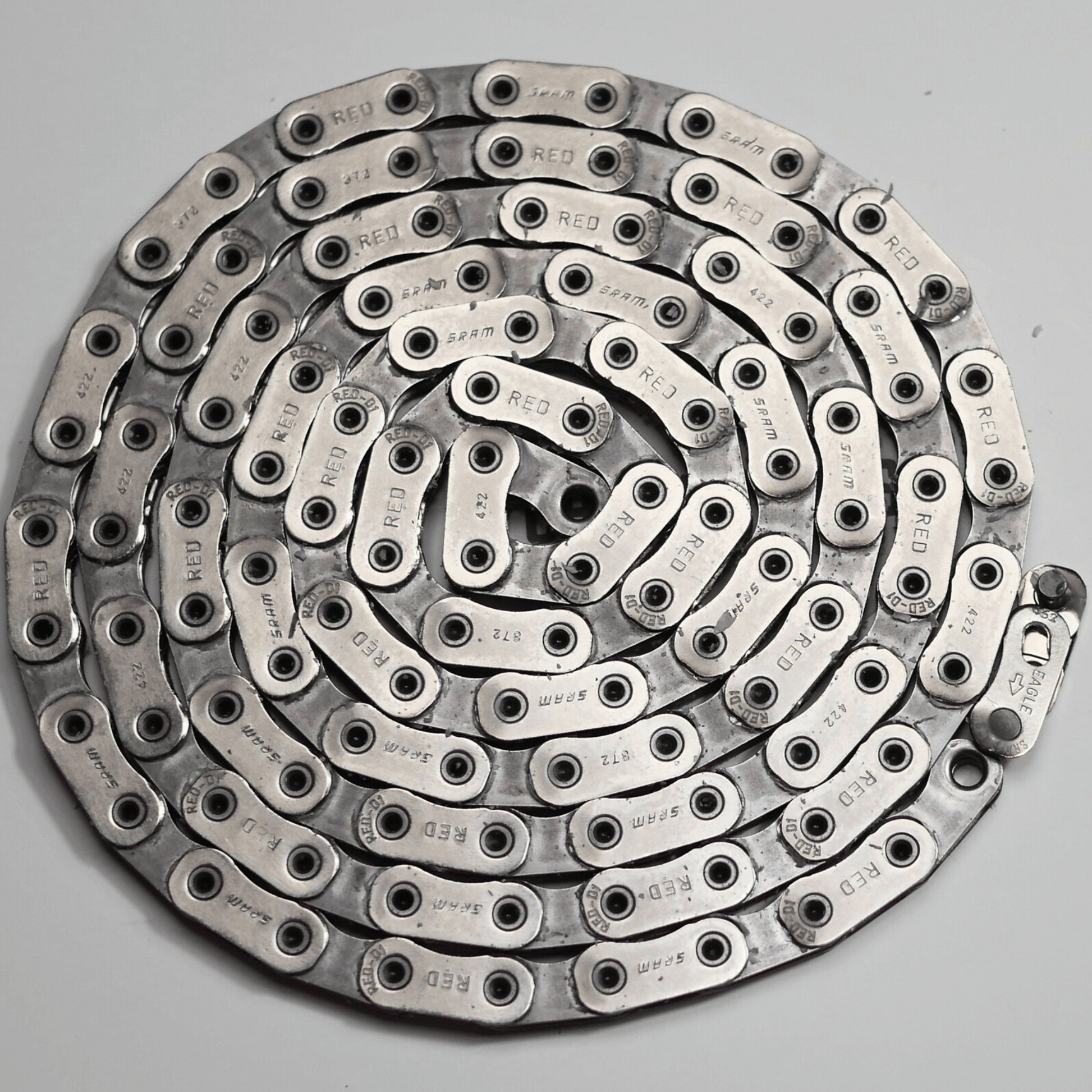 Waxed SRAM Red chain 12 speed Flattop Chain Nerds